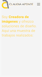 Mobile Screenshot of claudiaaponte.net